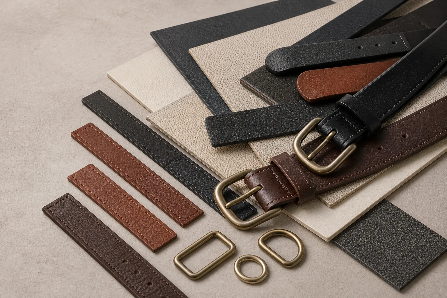 Reinforcement strips and material samples